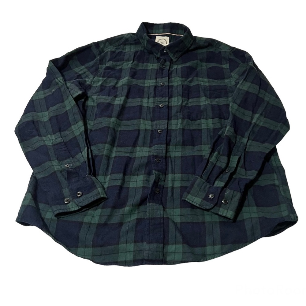 Customized Version | Plaid Long Sleeve Button Down Shirt